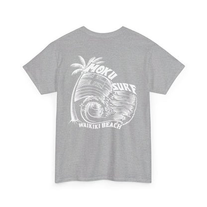 The Iconic MOKU  Logo Heavy Cotton Tee