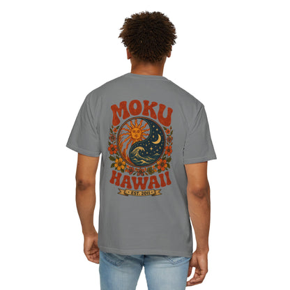 MOKU Hawaii's Vintage Sun & Moon T-Shirt