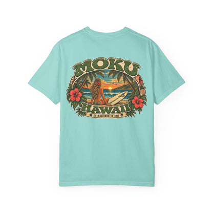 MOKU Hawaii Vintage "Surfer Girl" T-Shirt