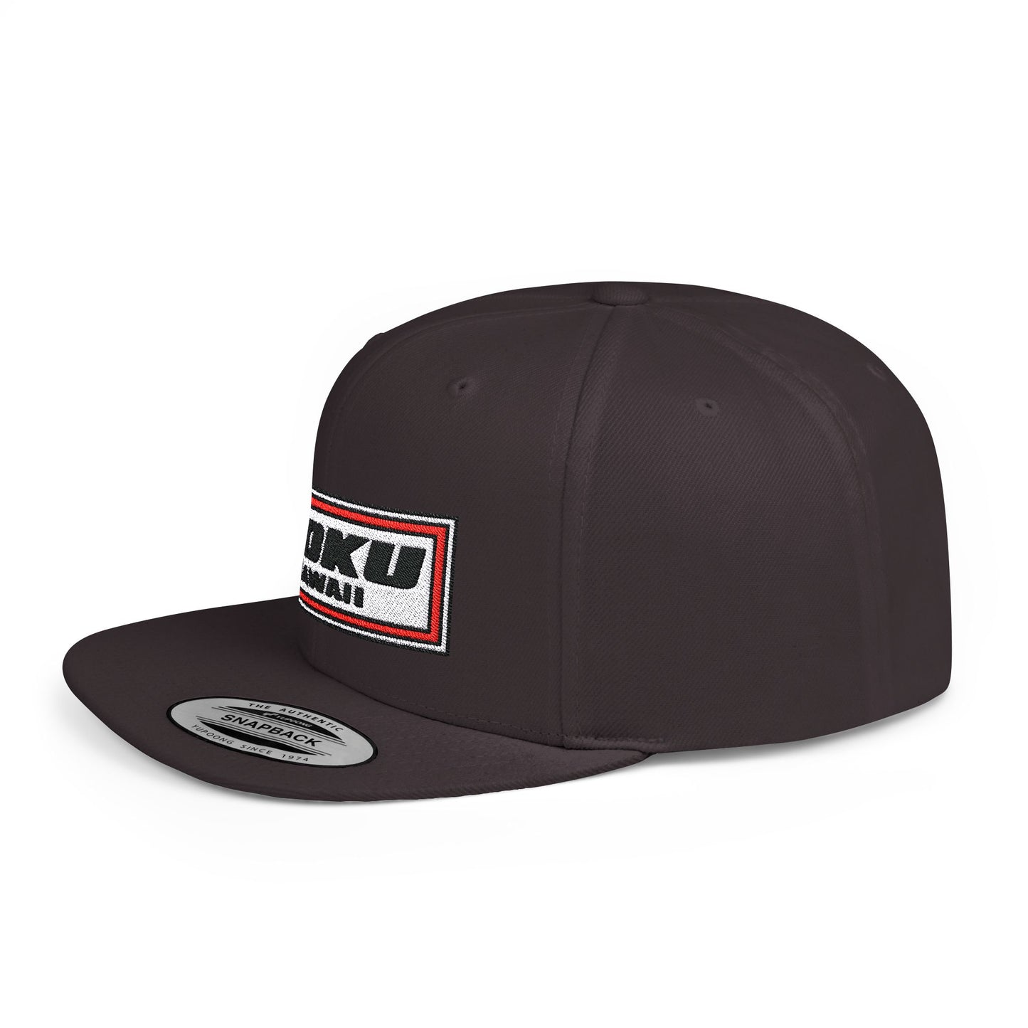 The MOKU Flat Bill Snapback Hat