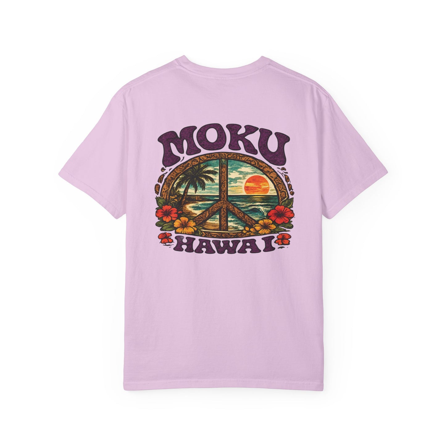 Vintage MOKU Hawaii "Peace Out" T-Shirt | Premium Surf Apparel