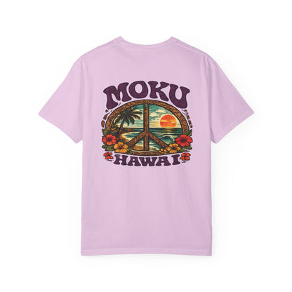 Vintage MOKU Hawaii "Peace Out" T-Shirt | Premium Surf Apparel