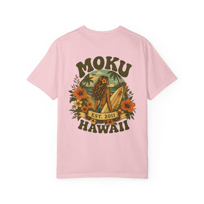 Moku Hawaii' Vintage Surfer girl Tee