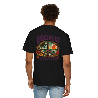 Vintage MOKU Hawaii "Peace Out" T-Shirt | Premium Surf Apparel