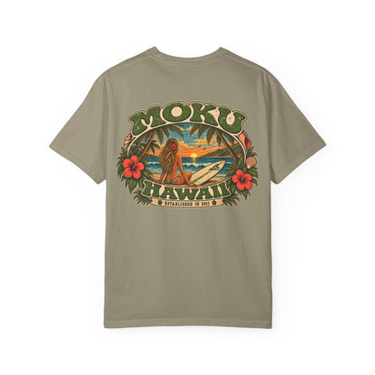 MOKU Hawaii Vintage "Surfer Girl" T-Shirt