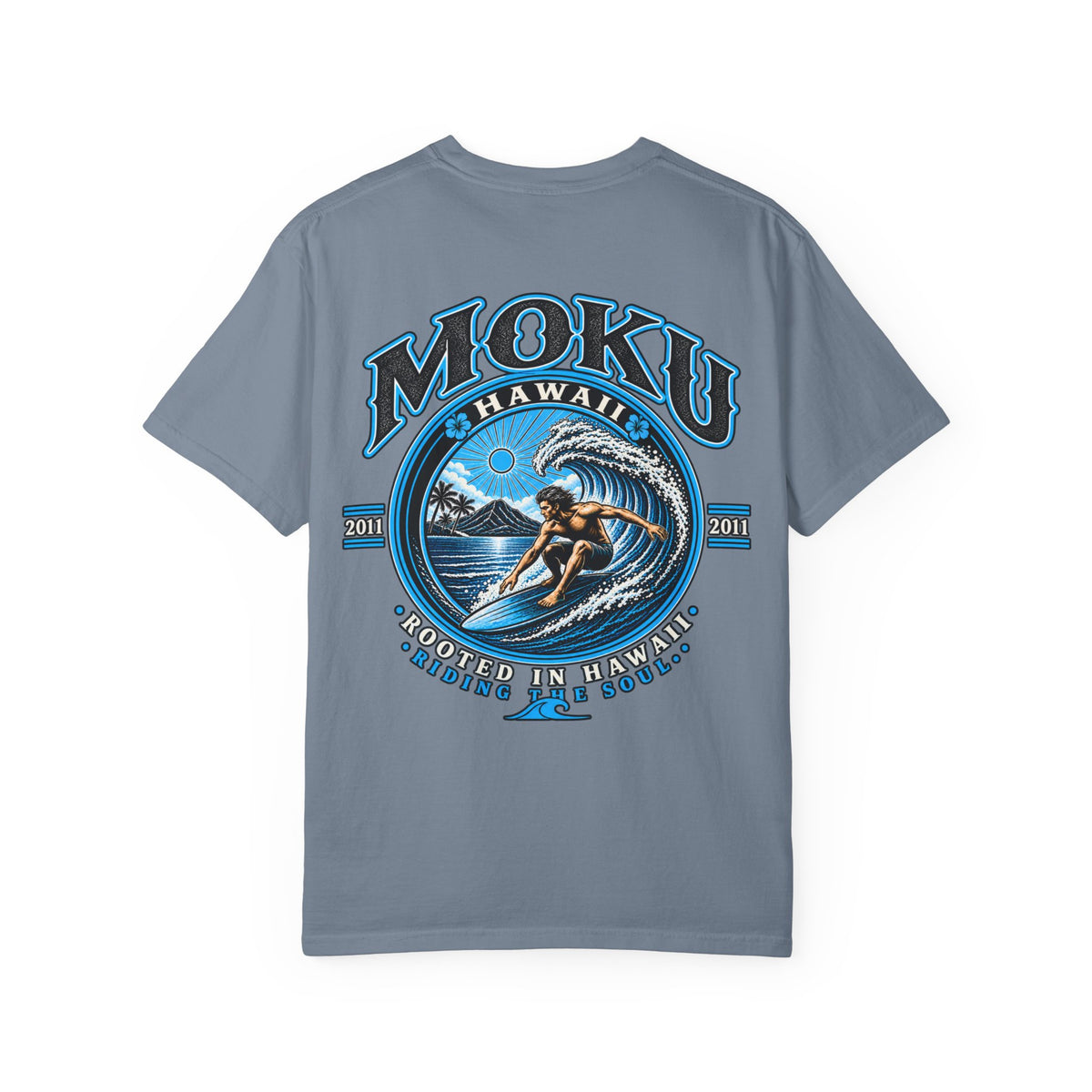 MOKU Vintage Midnight Wave Rider Tee