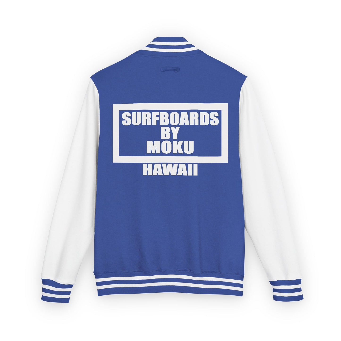 Surfboards By MOKU Retro Surfers Letterman Jacket