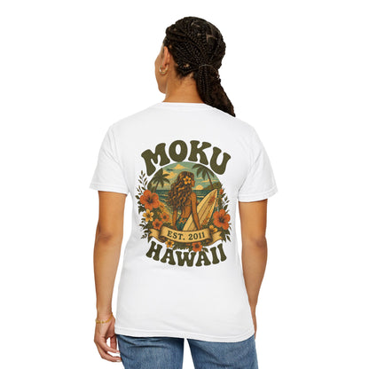 Moku Hawaii' Vintage Surfer girl Tee