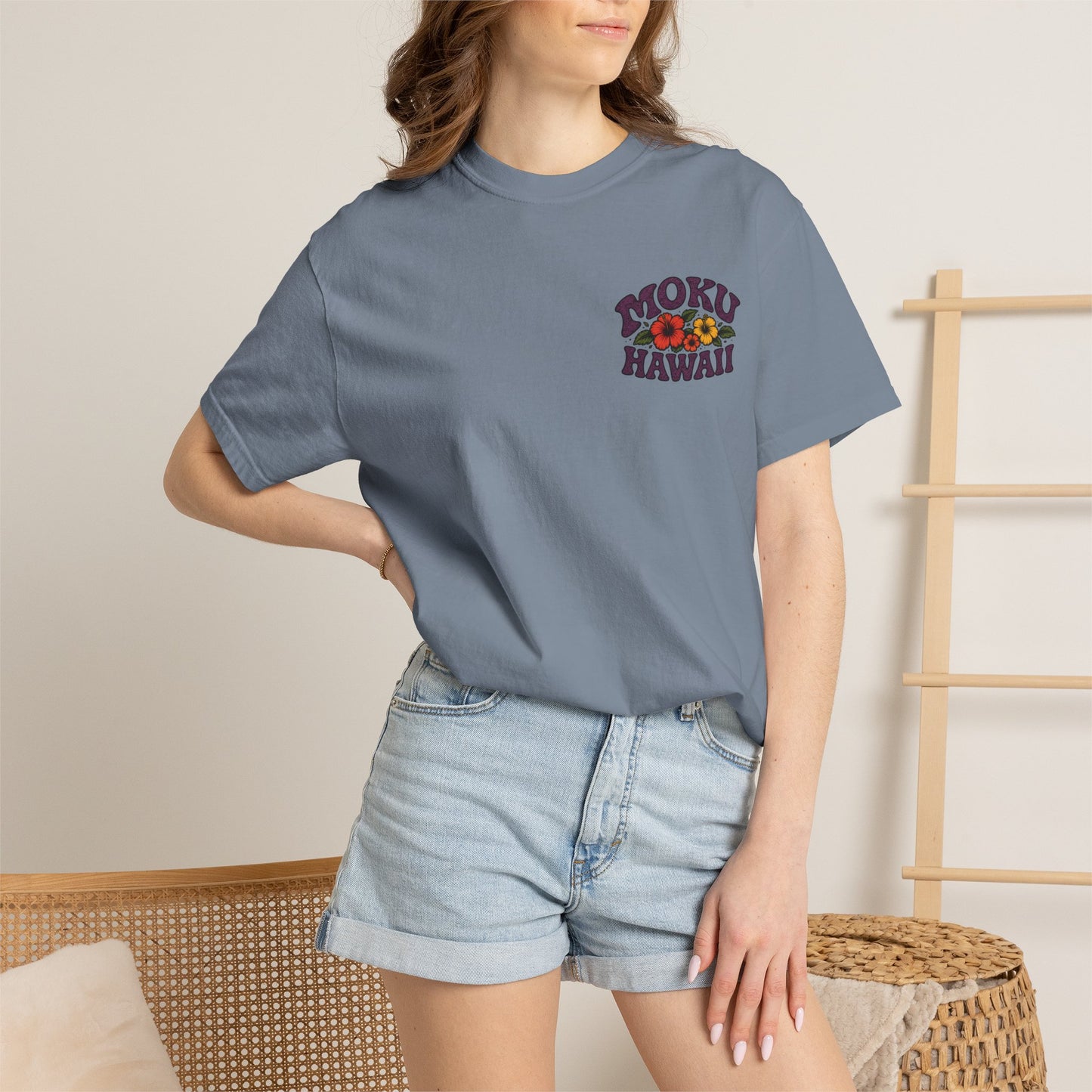 Vintage MOKU Hawaii "Peace Out" T-Shirt | Premium Surf Apparel