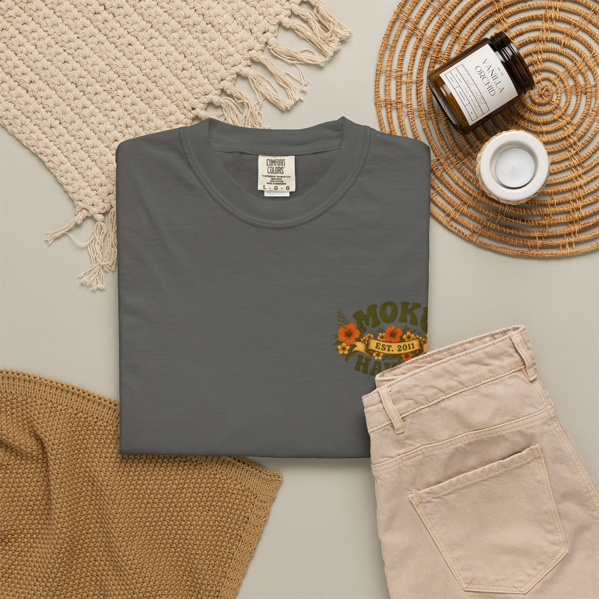 Moku Hawaii' Vintage Surfer girl Tee