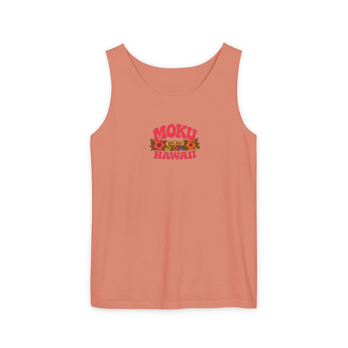 Moku Hawaii Floral Hula Tank Top