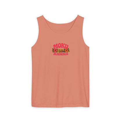 Moku Hawaii Floral Hula Tank Top