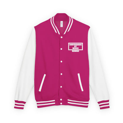 Surfboards By MOKU Retro Surfers Letterman Jacket