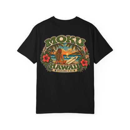 Vintage MOKU Hawaii Surf Girl T-Shirt