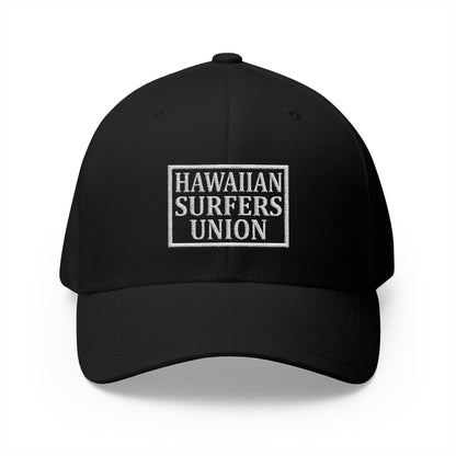 Embroidered Hawaiian Surfers Union "Flex fit" Cap