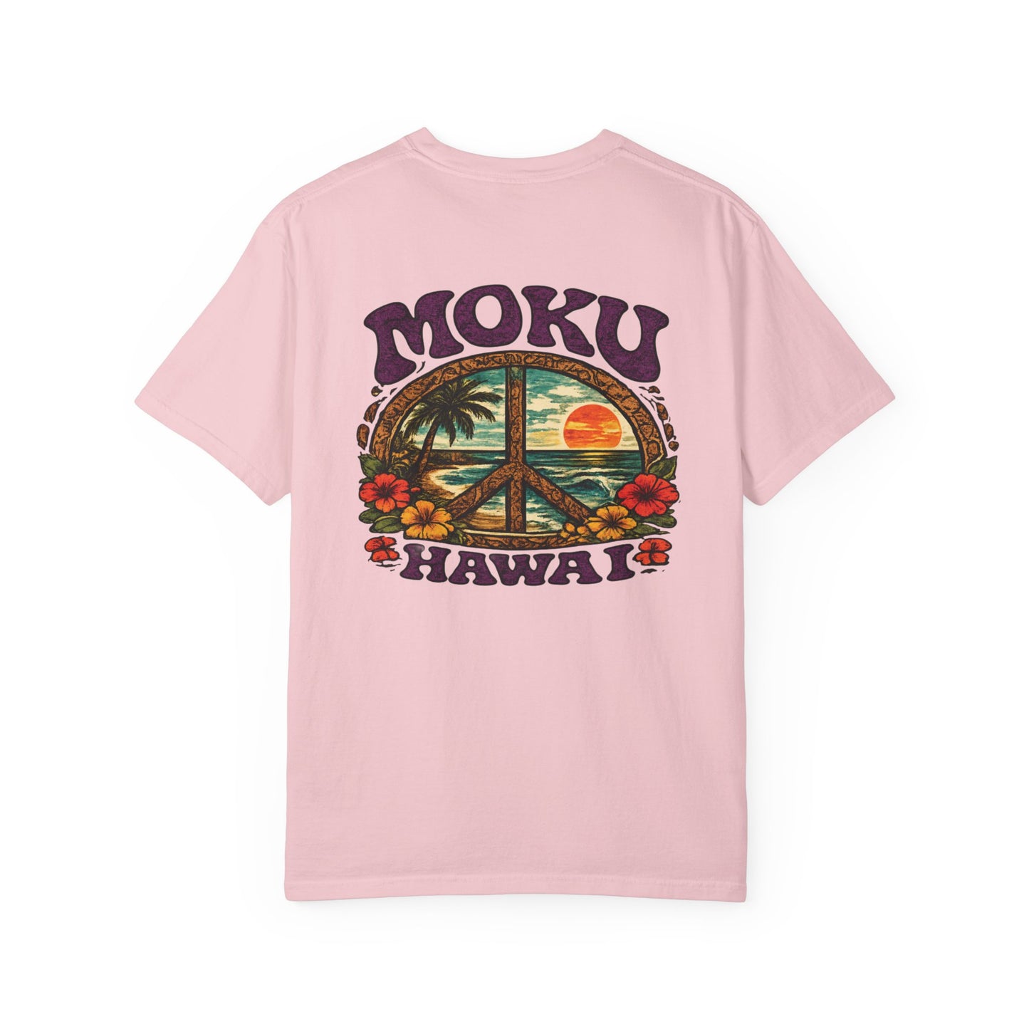 Vintage MOKU Hawaii "Peace Out" T-Shirt | Premium Surf Apparel