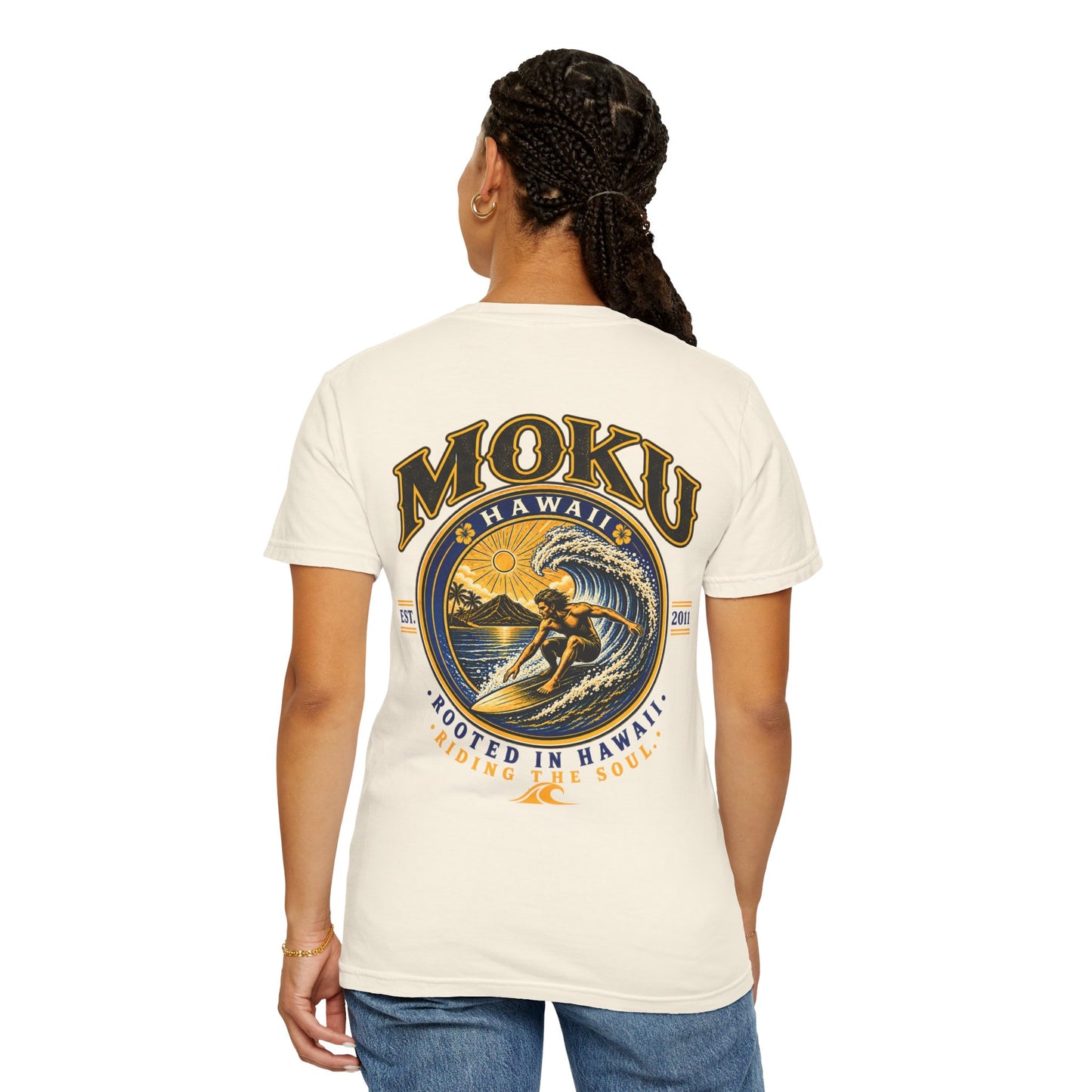 MOKU Hawaii Vintage "Surfer" T-Shirt