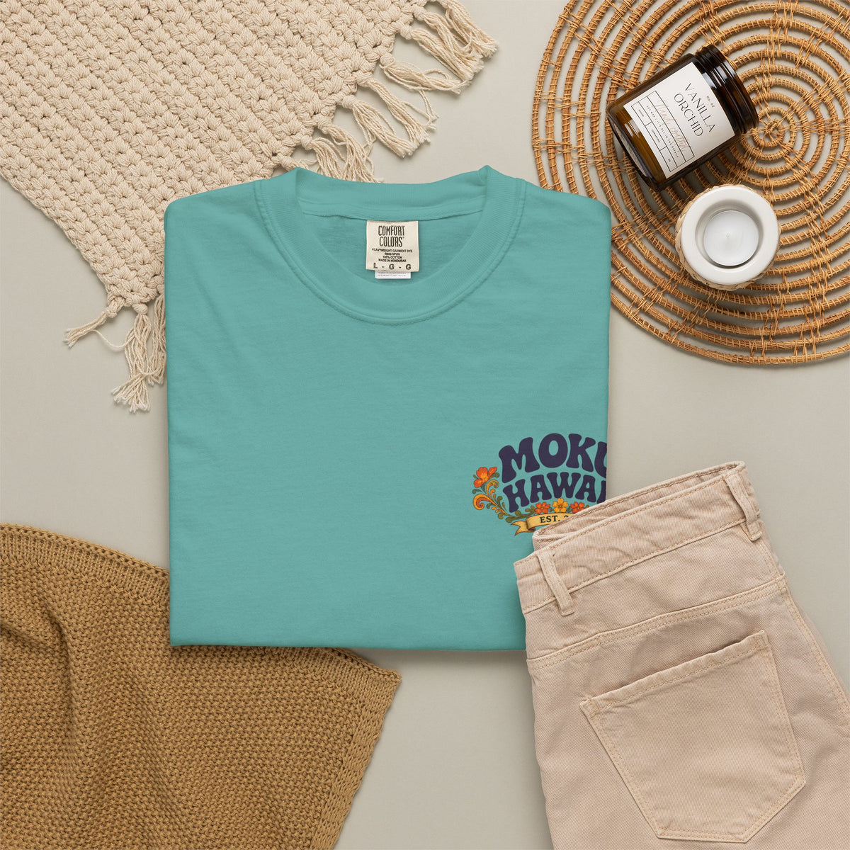 Moku Hawaii Vintage Sunset Tee