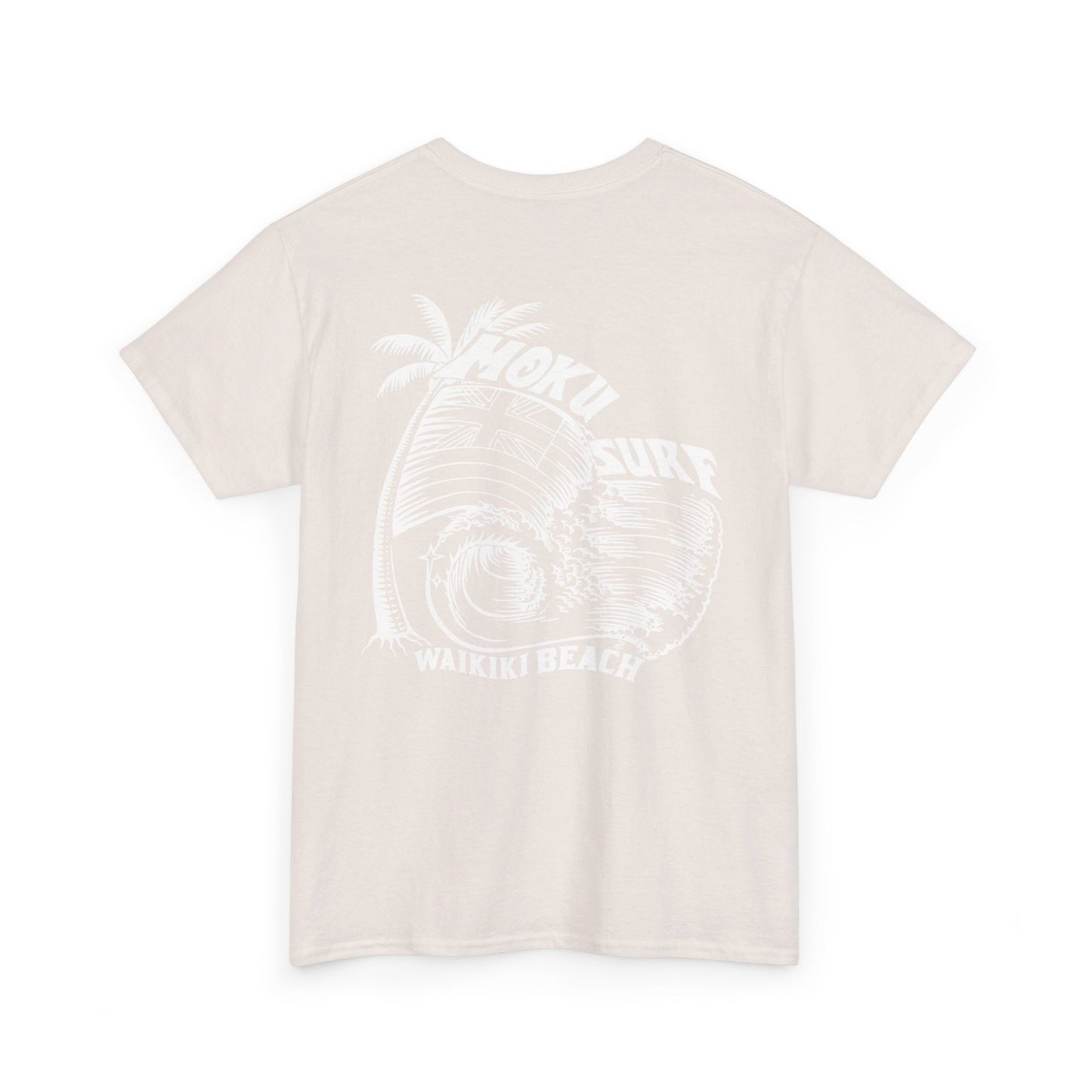 The Iconic MOKU  Logo Heavy Cotton Tee