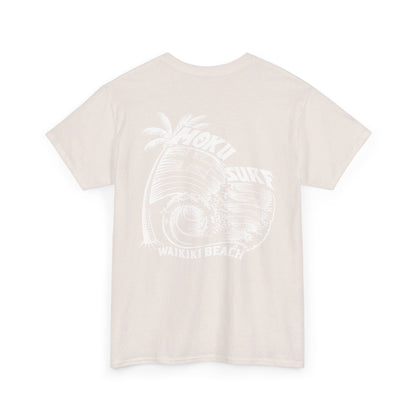 The Iconic MOKU  Logo Heavy Cotton Tee