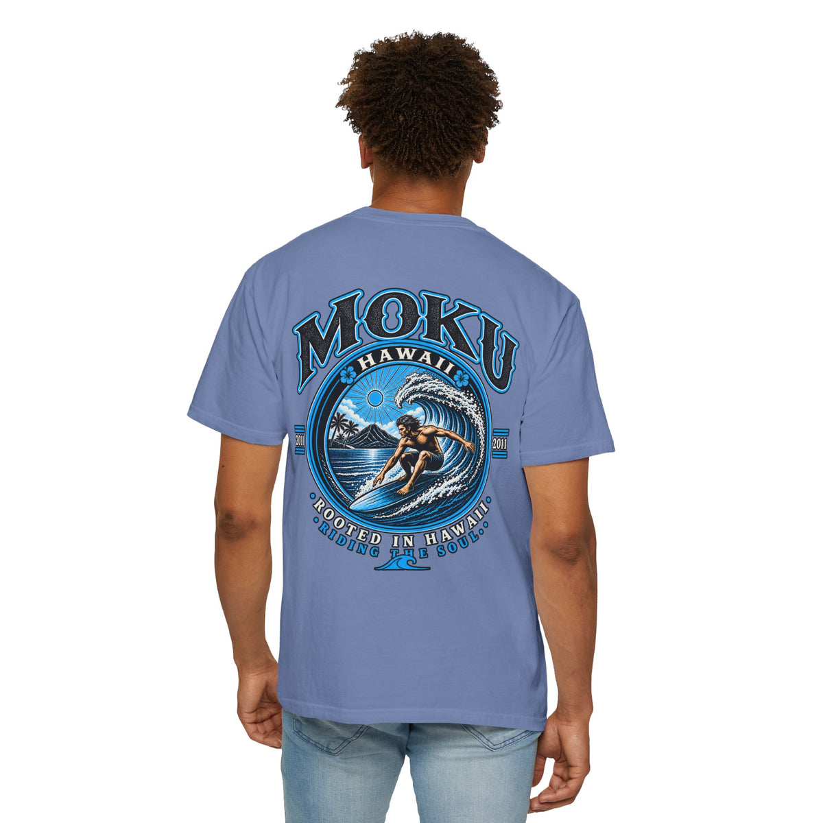 MOKU Vintage Midnight Wave Rider Tee