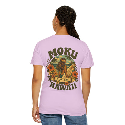 Moku Hawaii' Vintage Surfer girl Tee