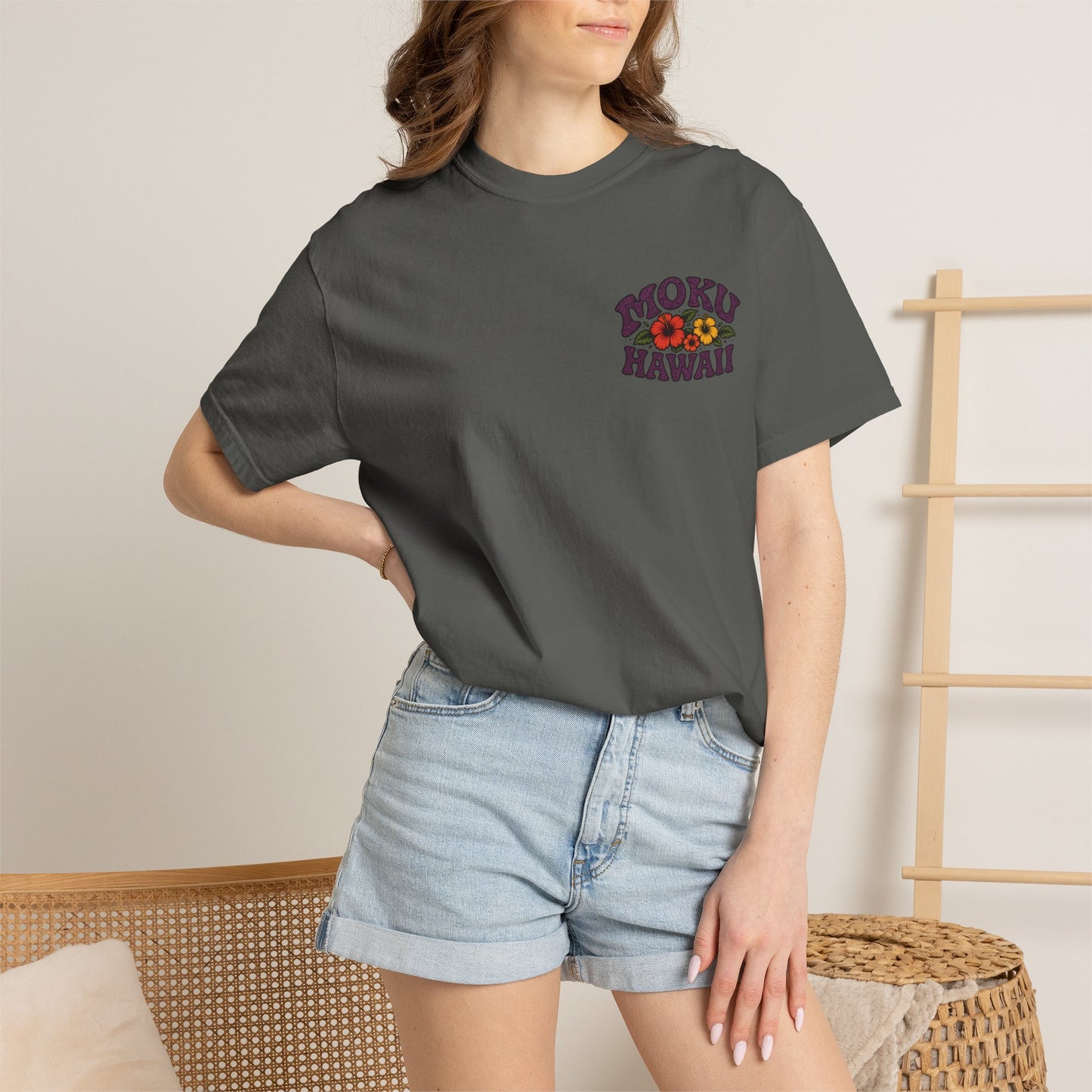 Vintage MOKU Hawaii "Peace Out" T-Shirt | Premium Surf Apparel