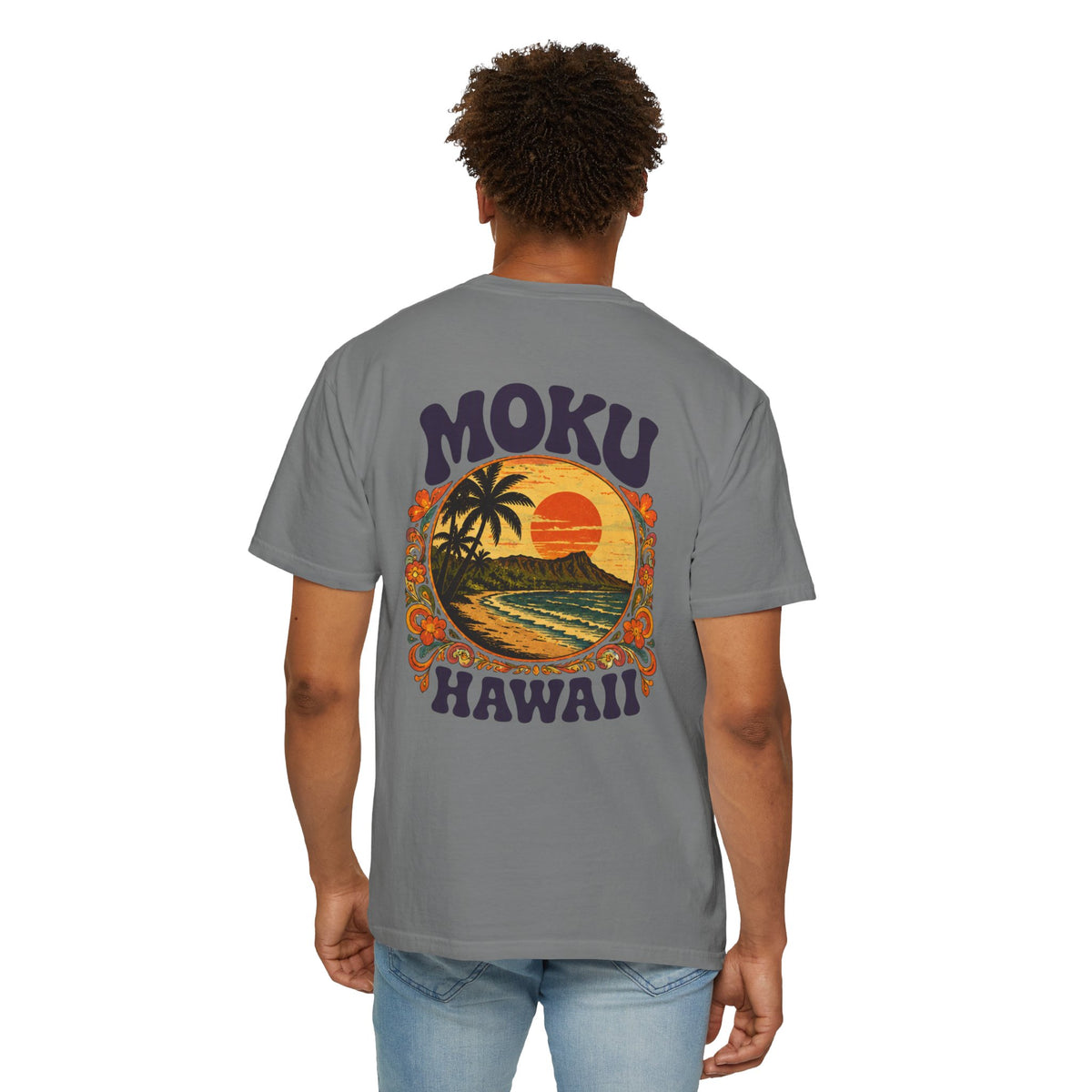 Moku Hawaii Vintage Sunset Tee