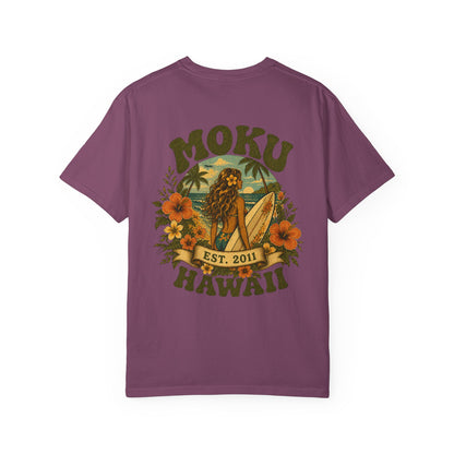 Moku Hawaii' Vintage Surfer girl Tee