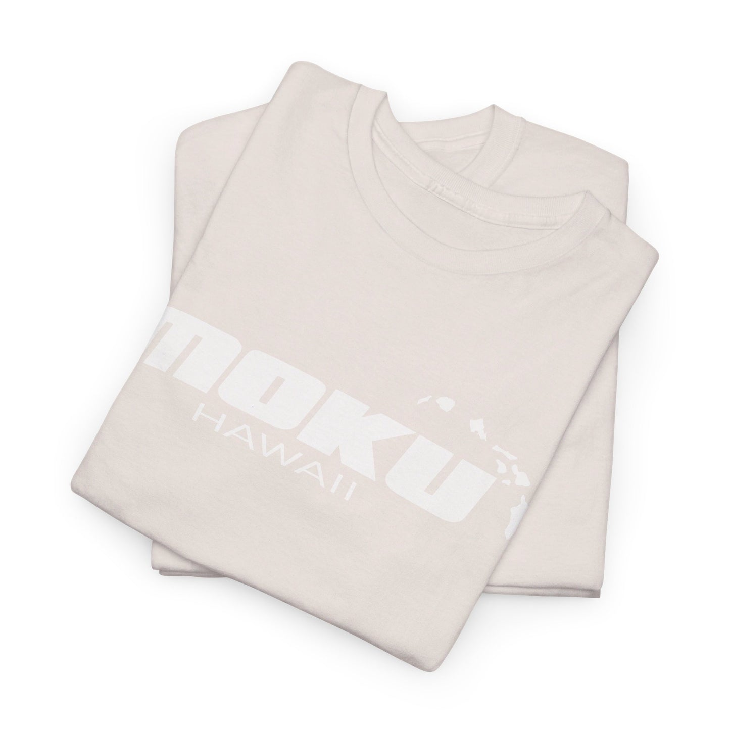 The Iconic MOKU  Logo Heavy Cotton Tee