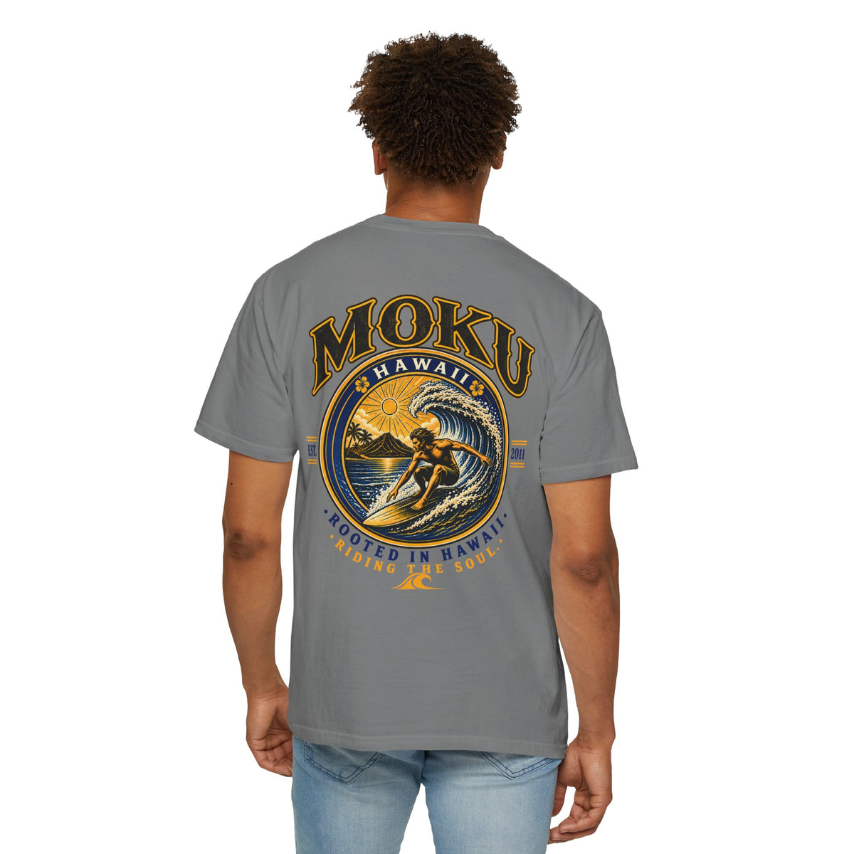 MOKU Hawaii "Wave Rider" T-Shirt