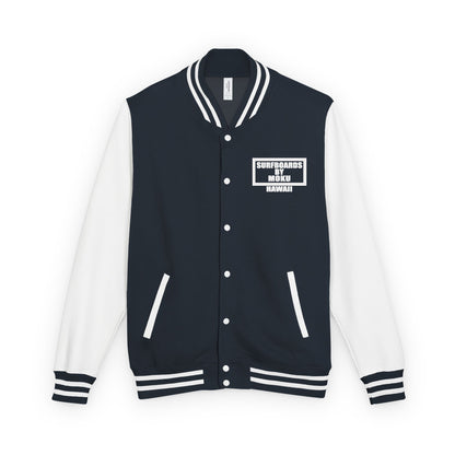 Surfboards By MOKU Retro Surfers Letterman Jacket