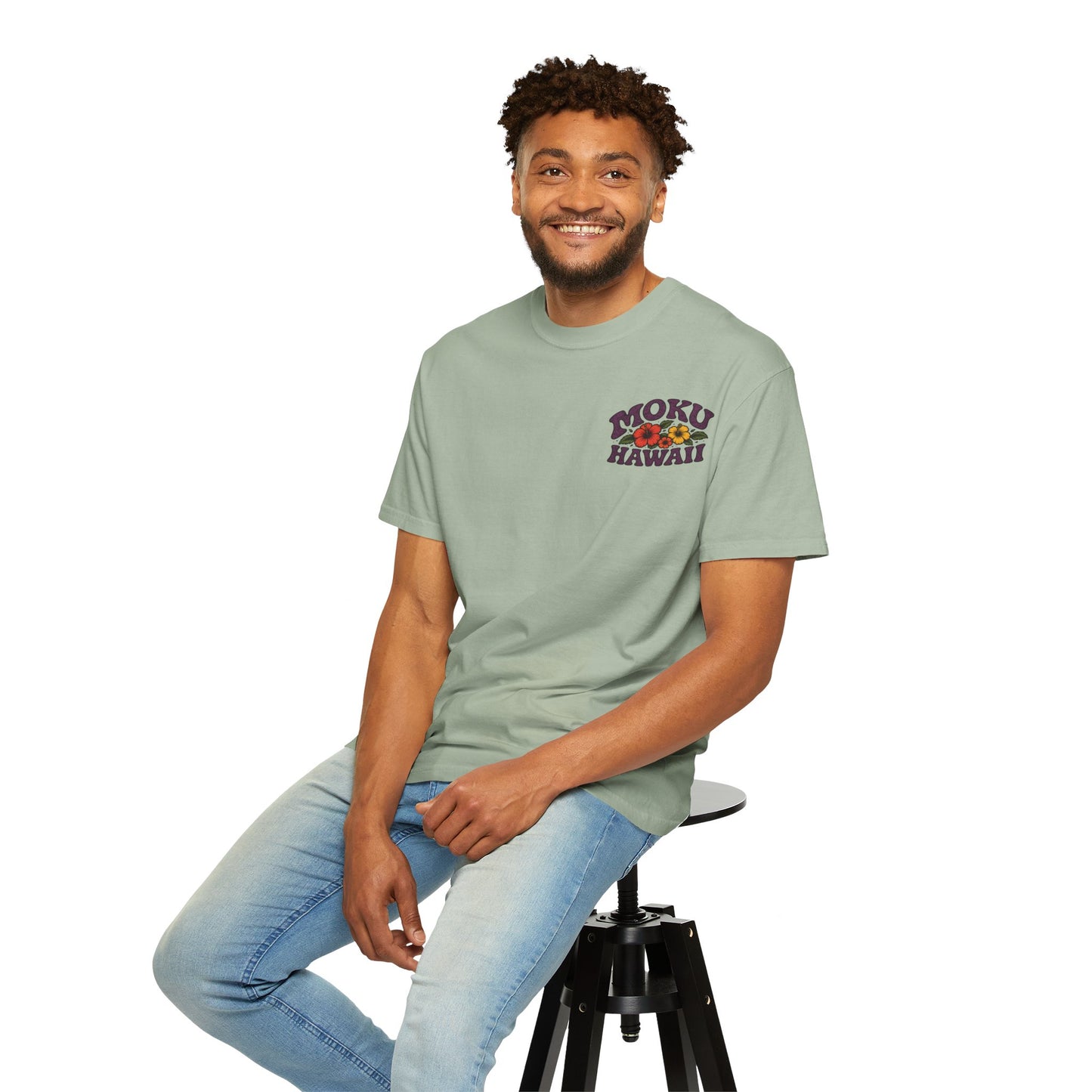 Vintage MOKU Hawaii "Peace Out" T-Shirt | Premium Surf Apparel