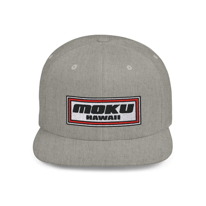 The MOKU Flat Bill Snapback Hat