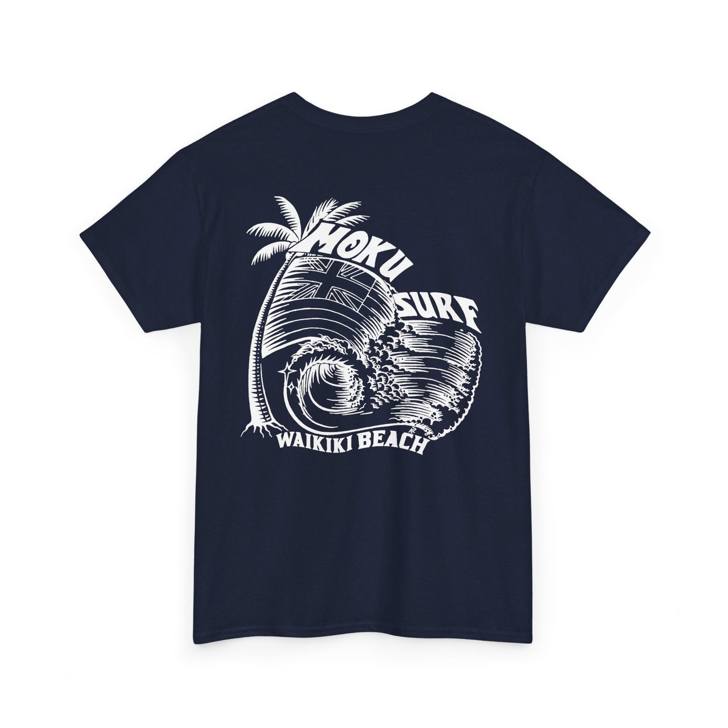 The Iconic MOKU  Logo Heavy Cotton Tee