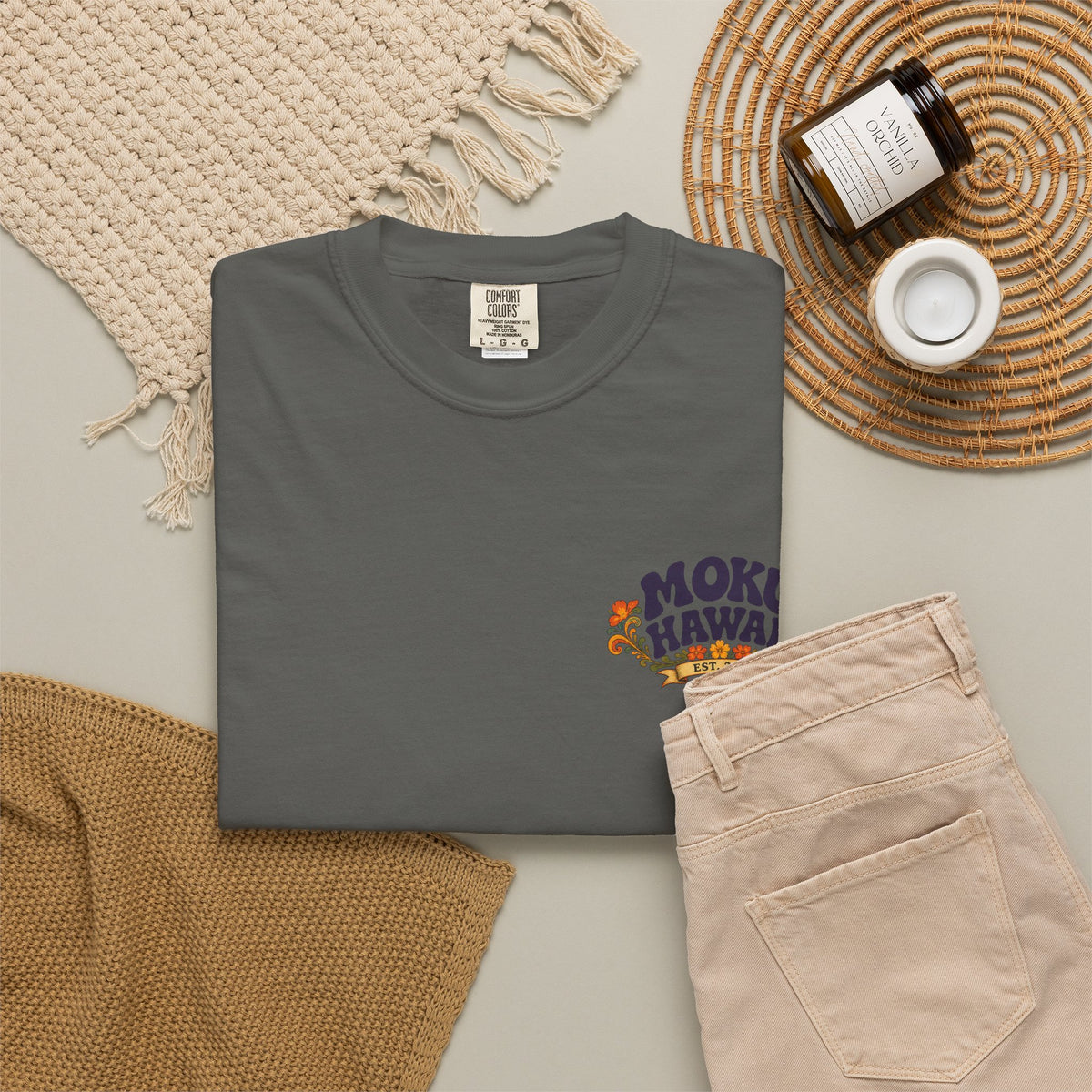 Moku Hawaii Vintage Sunset Tee