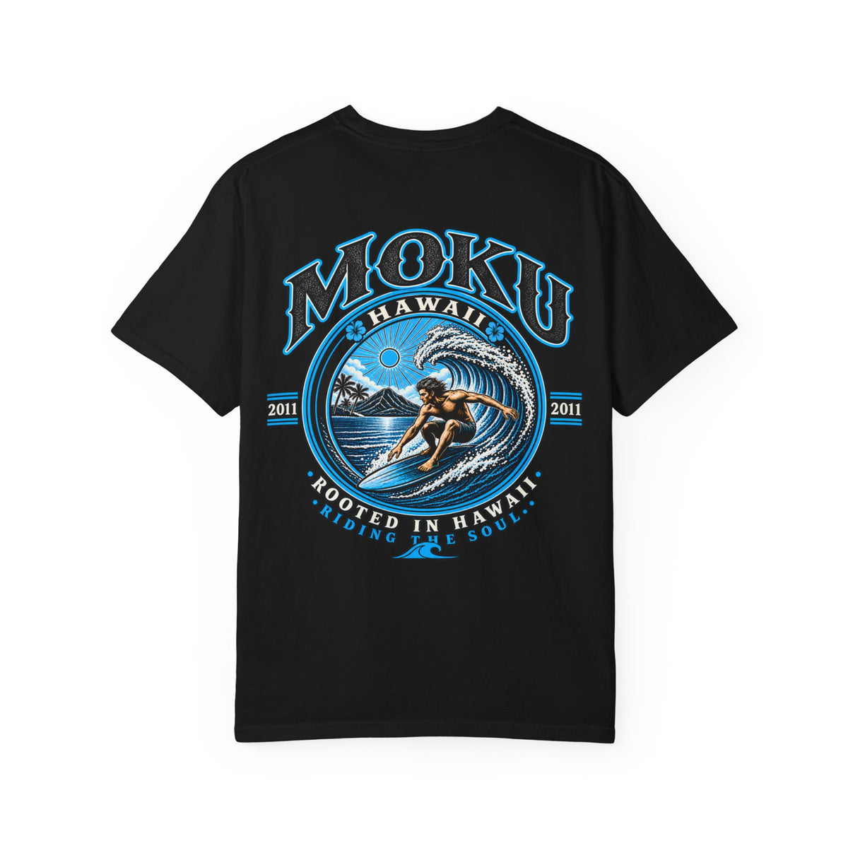 MOKU Vintage Midnight Wave Rider Tee