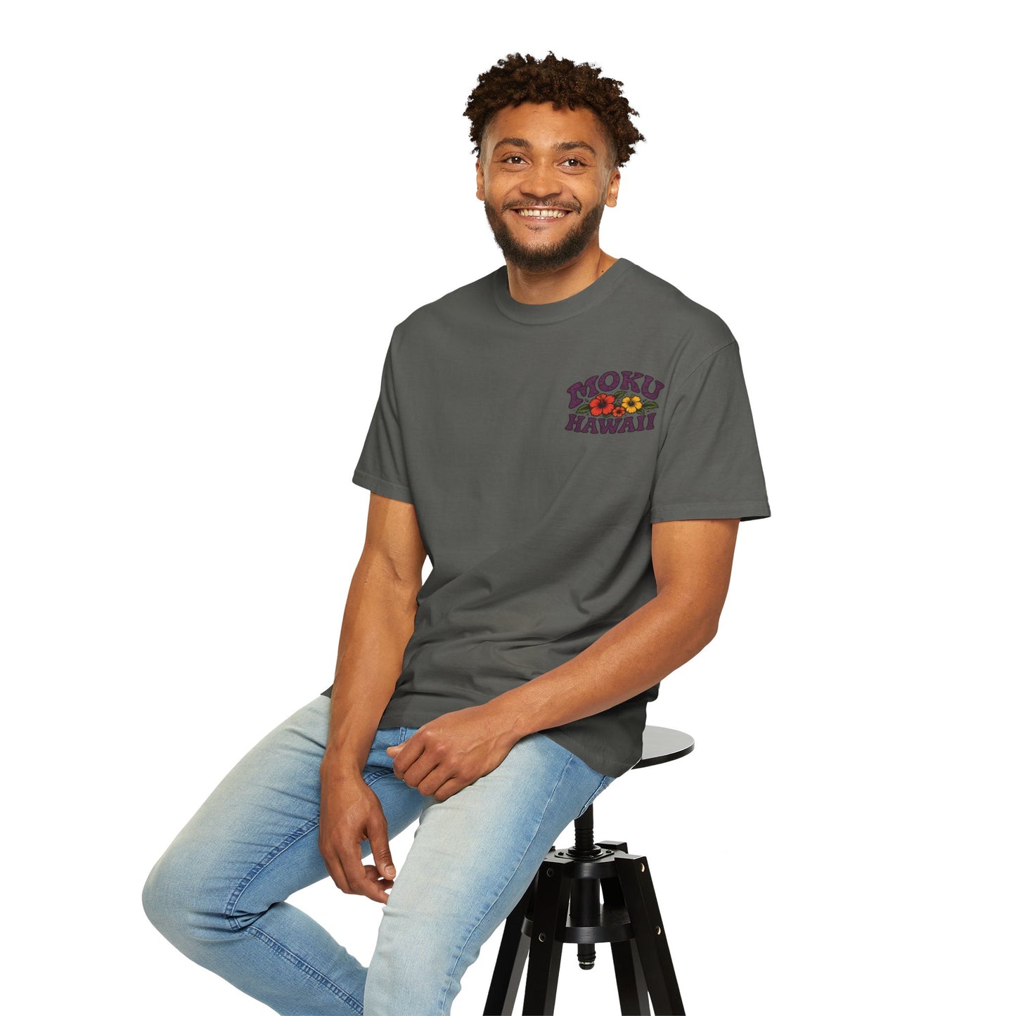 Vintage MOKU Hawaii "Peace Out" T-Shirt | Premium Surf Apparel
