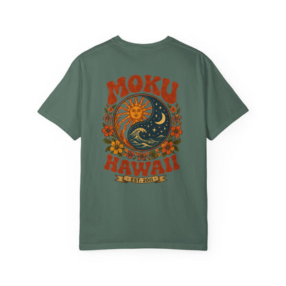 MOKU Hawaii's Vintage Sun & Moon T-Shirt