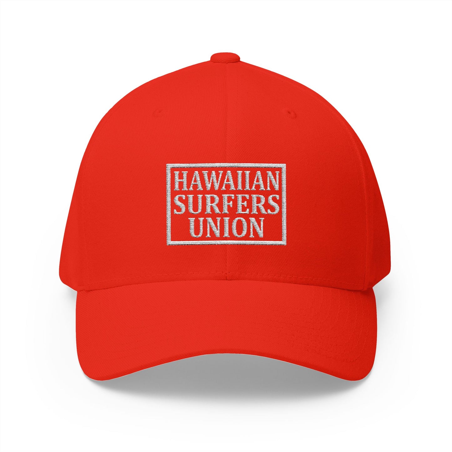 Embroidered Hawaiian Surfers Union "Flex fit" Cap