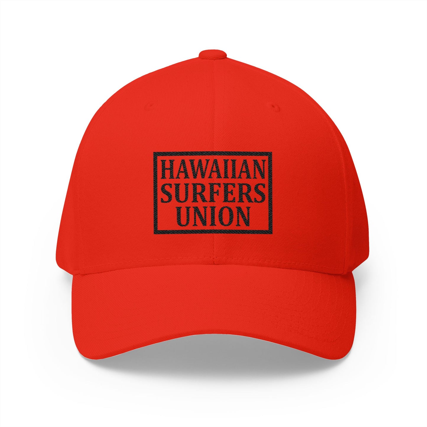 Structured Cap - Hawaiian Surfers Union Embroidered Hat