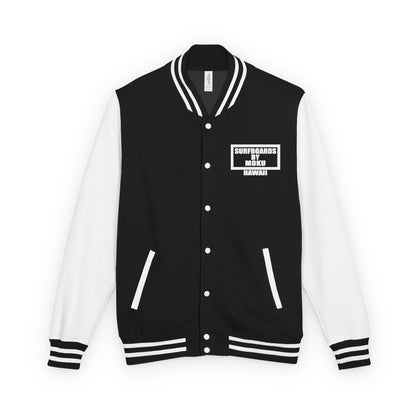 Surfboards By MOKU Retro Surfers Letterman Jacket