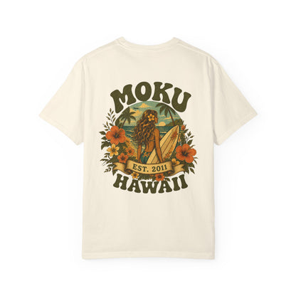 Moku Hawaii' Vintage Surfer girl Tee