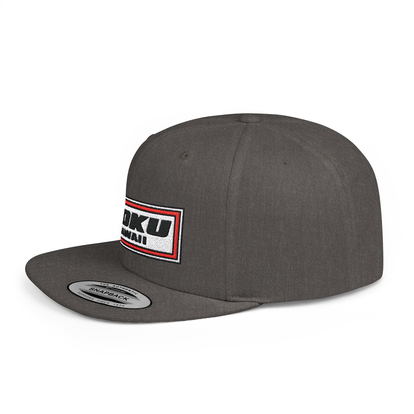 The MOKU Flat Bill Snapback Hat