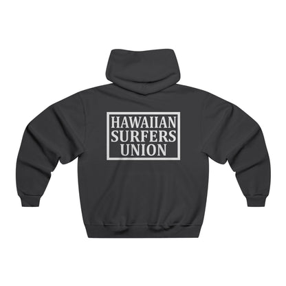Hooded Sweatshirt Hawaiian Surfers Union Old School Design