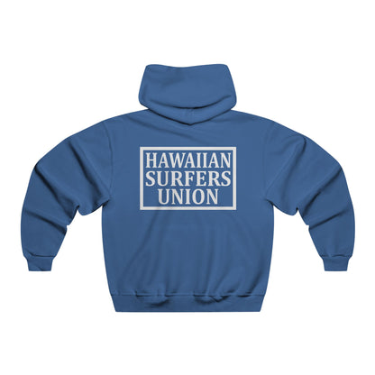 Hooded Sweatshirt Hawaiian Surfers Union Old School Design
