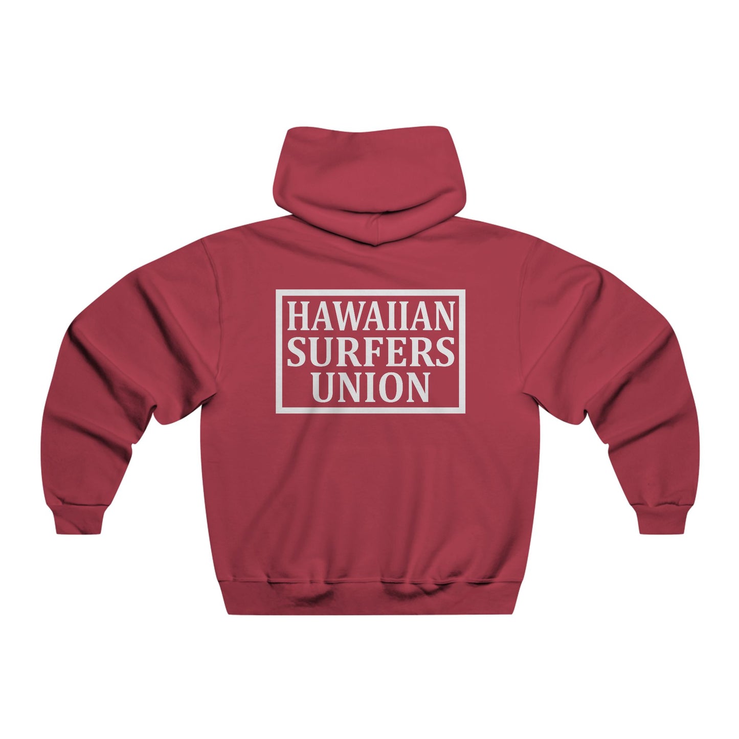 Hooded Sweatshirt Hawaiian Surfers Union Old School Design