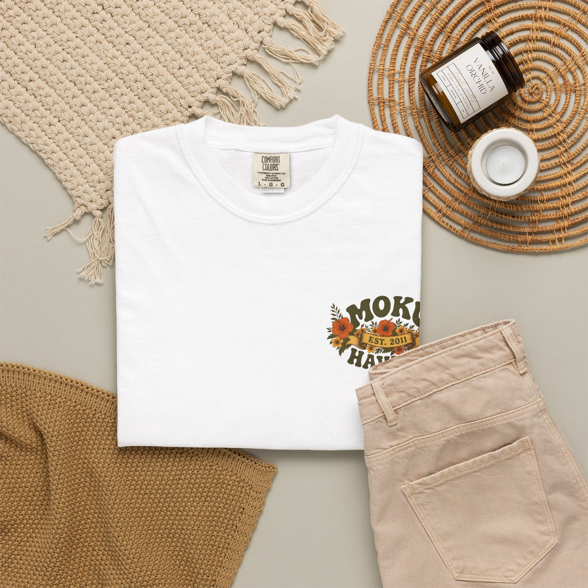Moku Hawaii' Vintage Surfer girl Tee