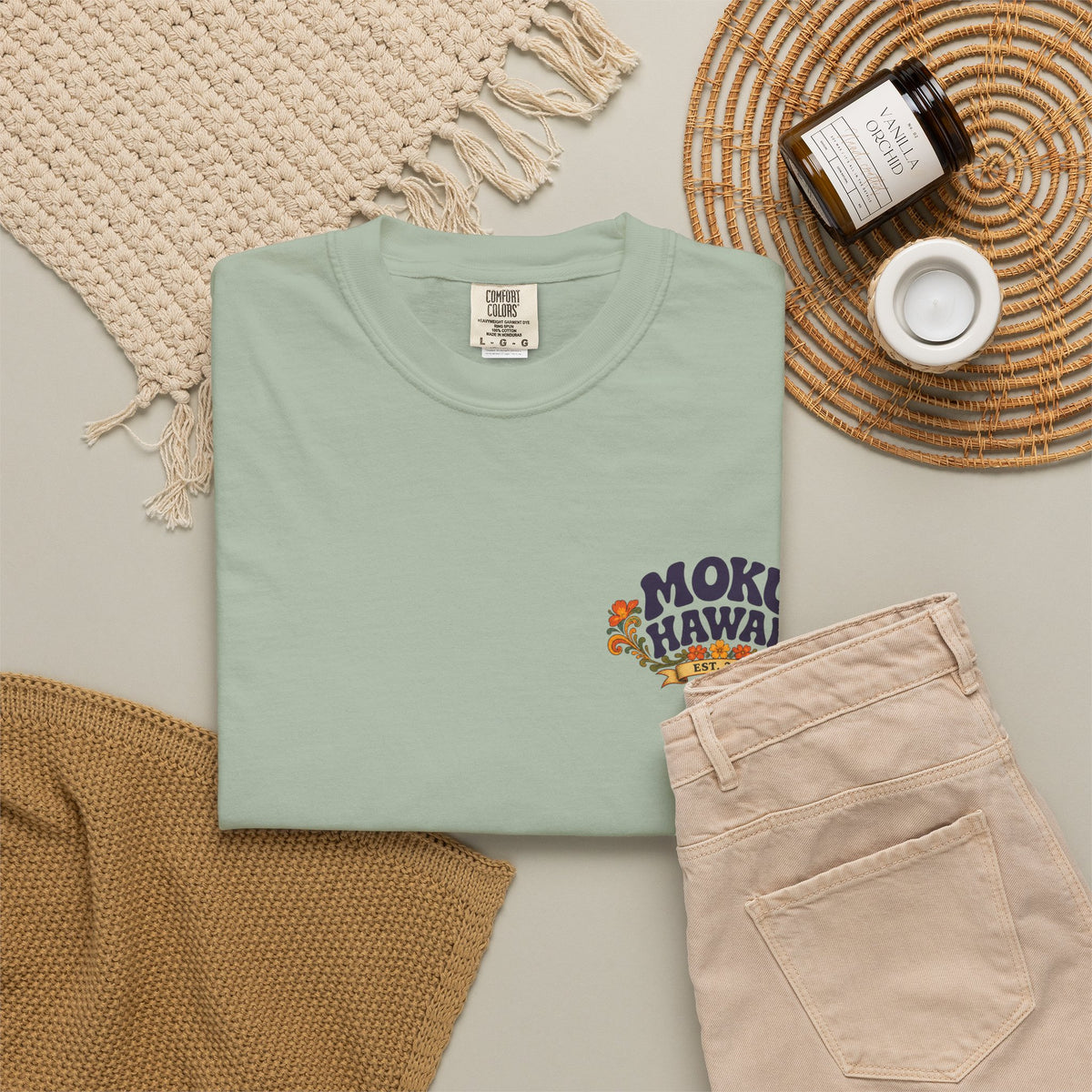 Moku Hawaii Vintage Sunset Tee