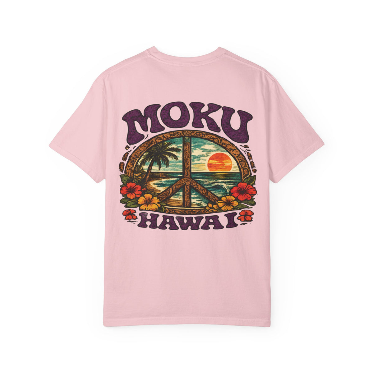 MOKU Hawaii Vintage "Peace Out" T-Shirt